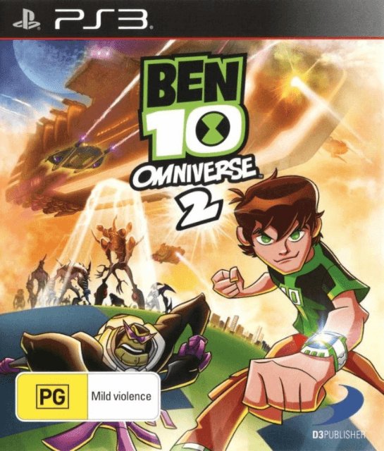 Ben 10: Omniverse 2 box art for Playstation 3